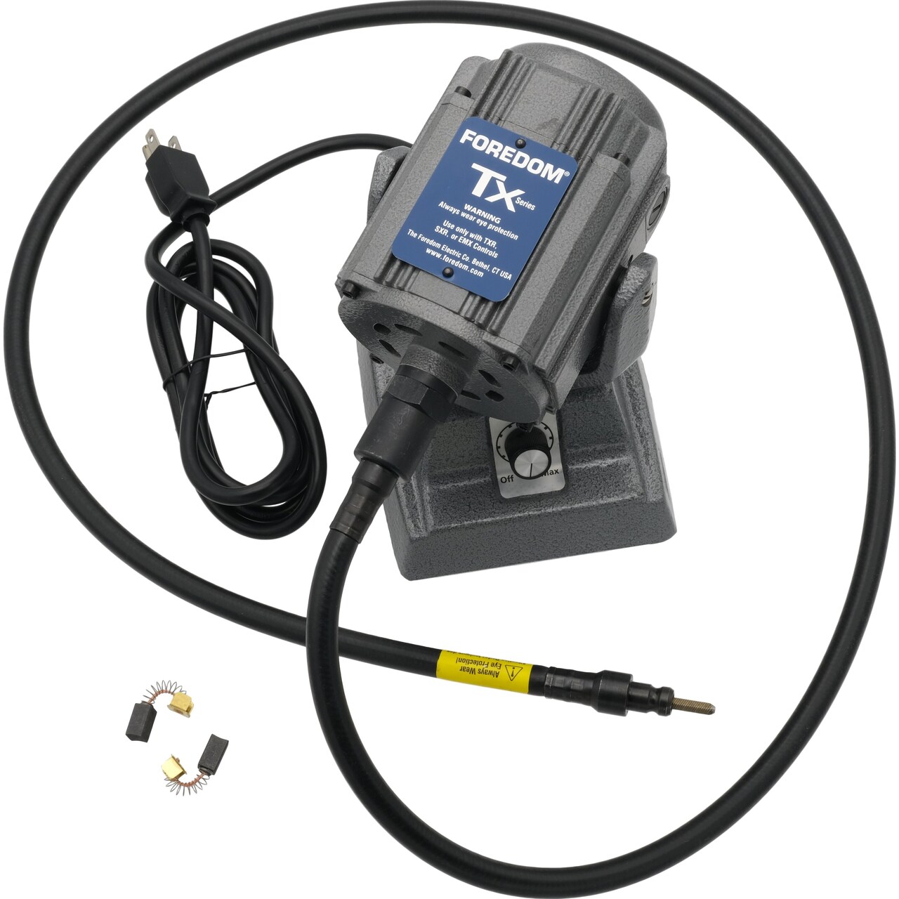 FOREDOM Bench Flex Shaft Motor Square Drive Shafting Built-in Dial Control M.TXMH